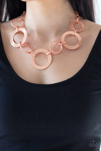 Load image into Gallery viewer, Ringed in Radiance - Copper necklace 1915
