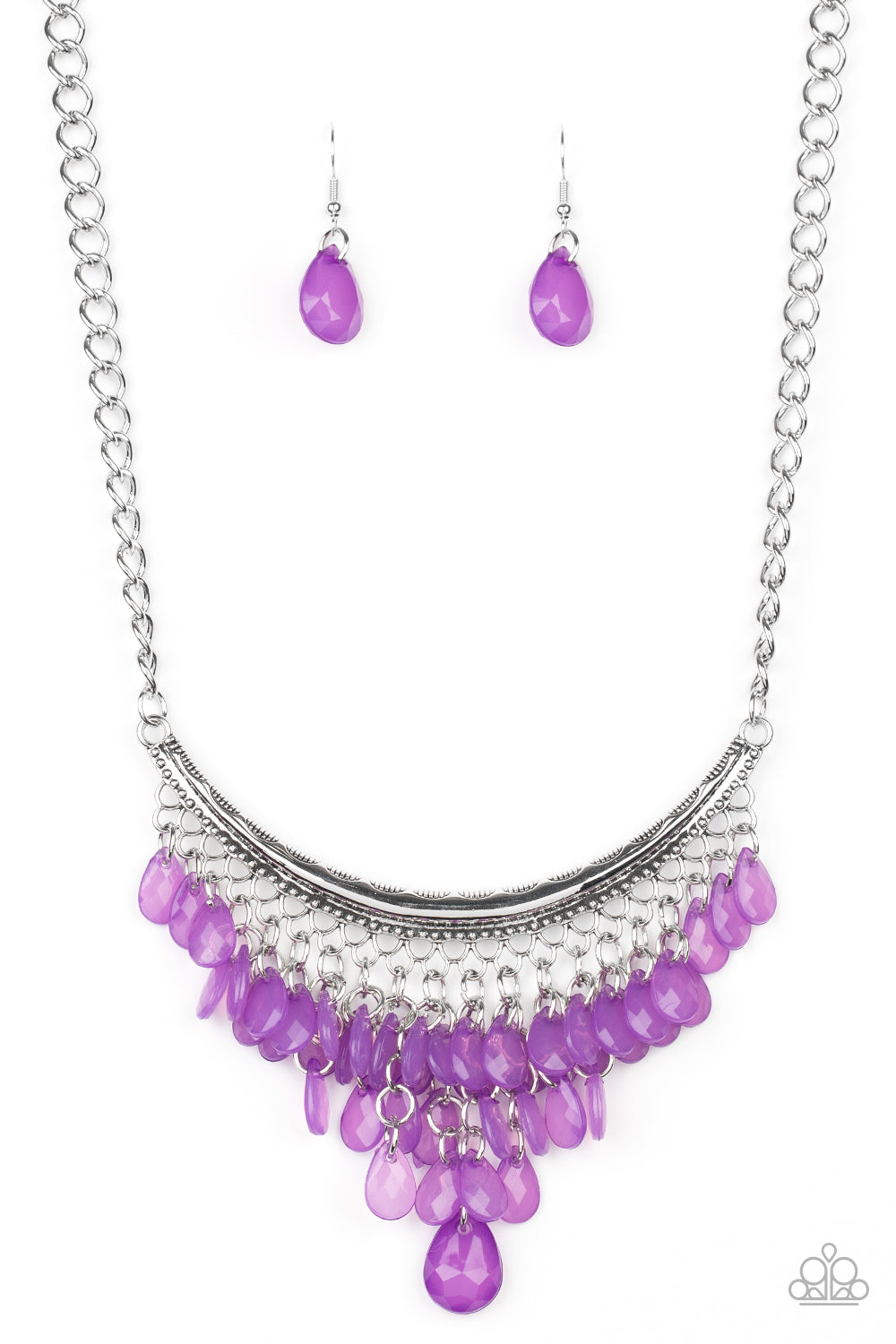 Rio Rainfall - Purple NECKLACE 895