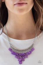 Load image into Gallery viewer, Rio Rainfall - Purple NECKLACE 895
