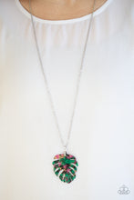 Load image into Gallery viewer, Prismatic Palms - green necklace 603
