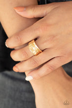 Load image into Gallery viewer, Band Together - gold ring 811
