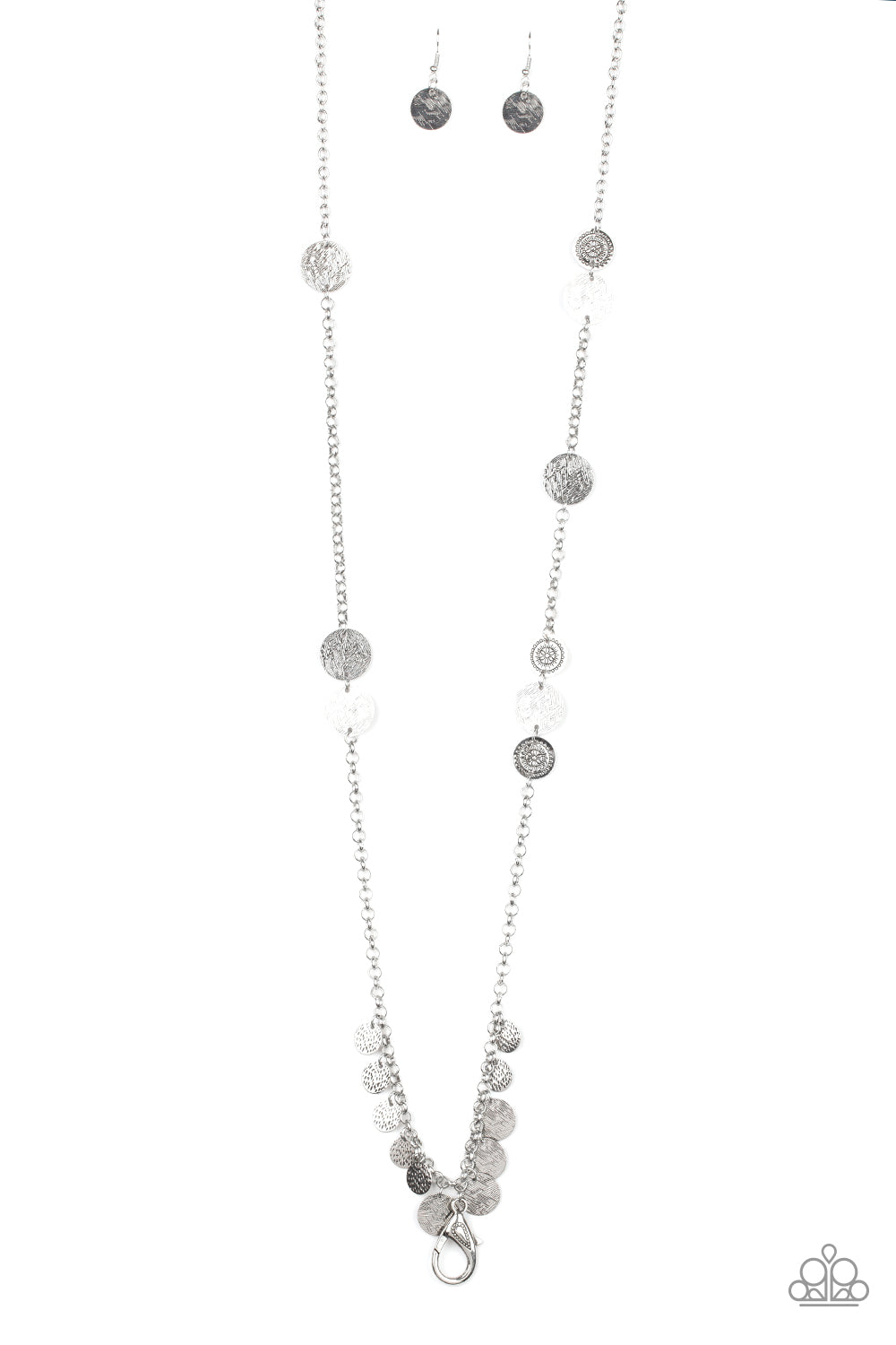 Trailblazing Trinket - Silver lanyard 2006