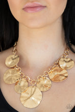 Load image into Gallery viewer, Barely Scratched The Surface - gold necklace 773
