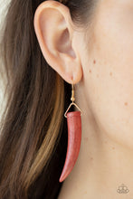 Load image into Gallery viewer, Tusk Tundra - Brown necklace 972
