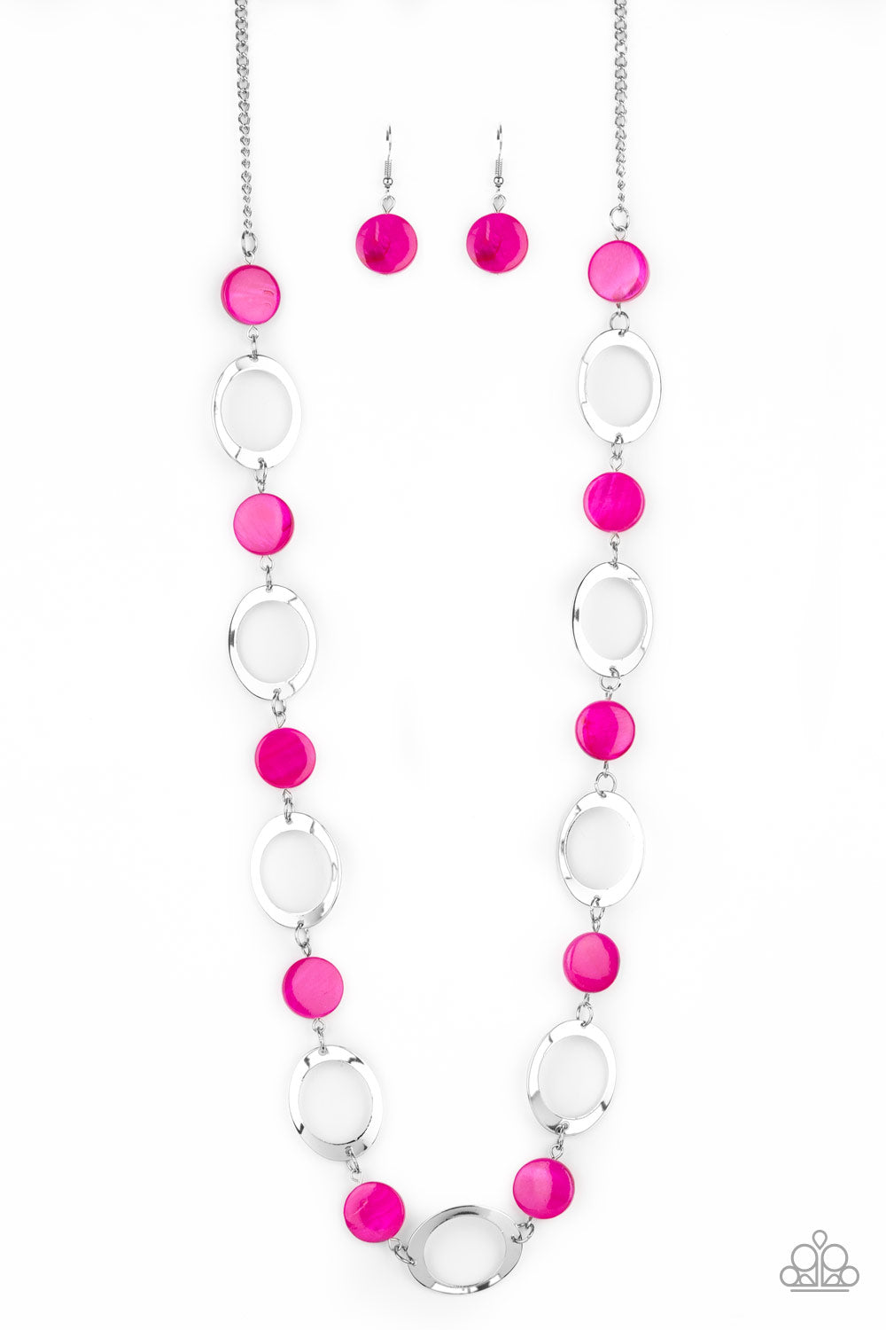 SHELL Your Soul - pink necklace 687