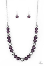 Load image into Gallery viewer, Jewel Jam - Purple necklace 870
