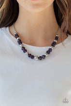 Load image into Gallery viewer, Jewel Jam - Purple necklace 870
