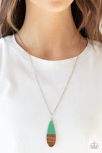 Load image into Gallery viewer, Going Overboard - green necklace 514
