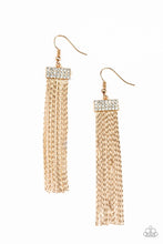 Load image into Gallery viewer, Twinkling Tapestry - gold earring 543
