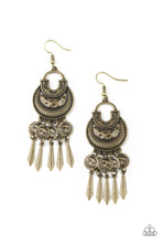 Load image into Gallery viewer, Give Me Liberty - Brass earring 882

