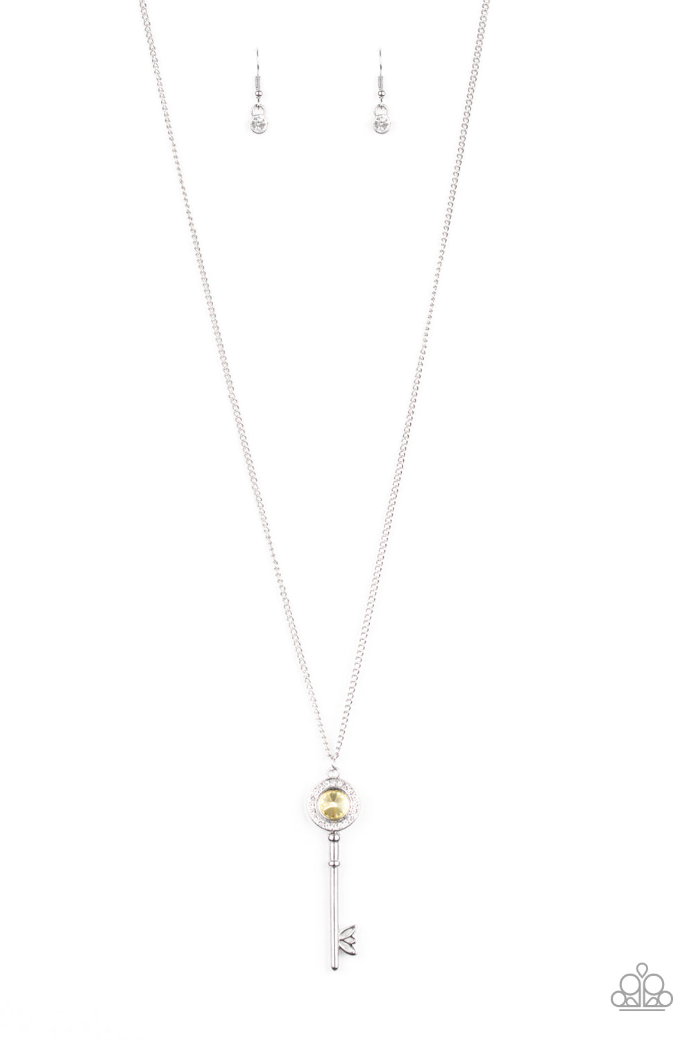 Secret Shimmer - Yellow necklace 685