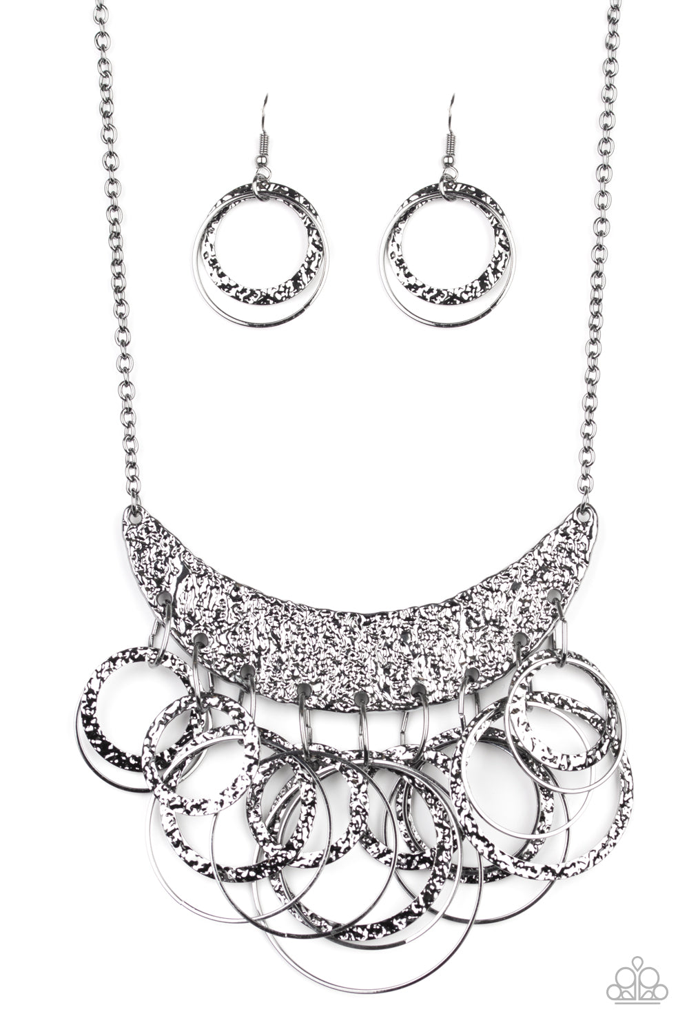 Metro Eclipse - black necklace 785