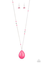 Load image into Gallery viewer, Desert Meadow - pink necklace 711
