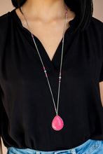Load image into Gallery viewer, Desert Meadow - pink necklace 711
