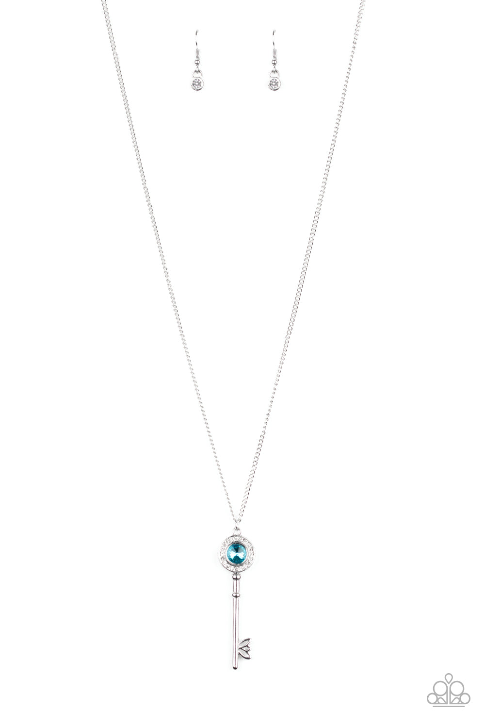 Secret Shimmer - blue NECKLACE 771