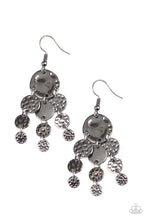 Load image into Gallery viewer, Do Chime In - Black earring 861
