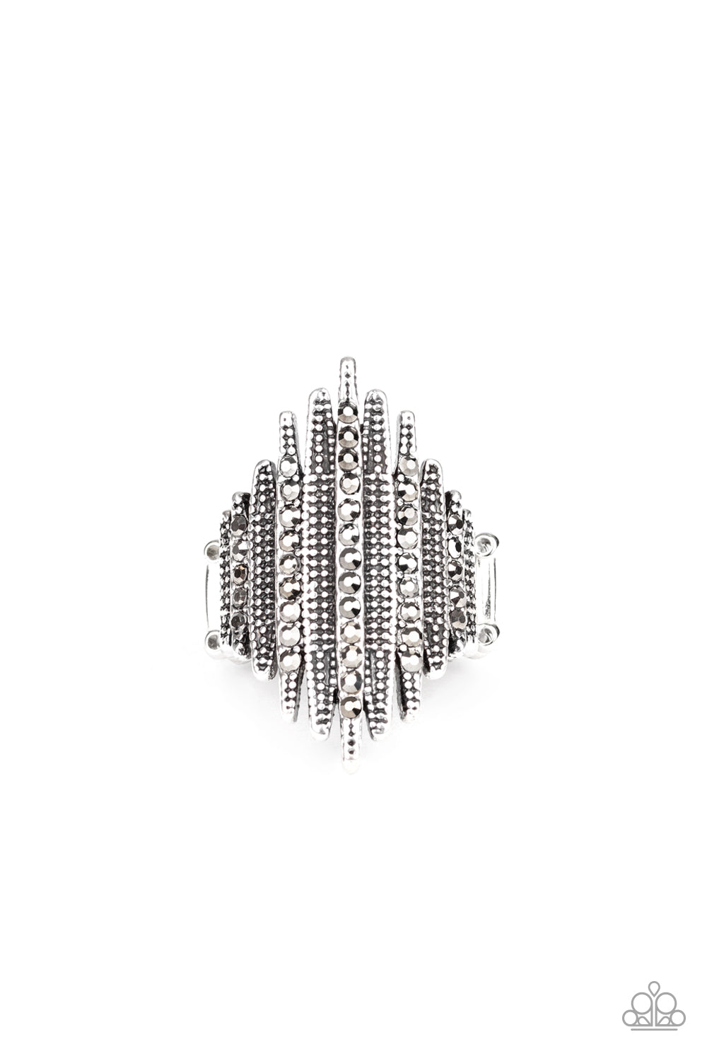 Shocking Sparkle - Silver ring 1823