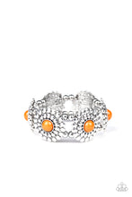 Load image into Gallery viewer, Bountiful Blossoms - Orange bracelet 650
