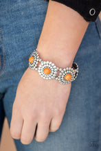 Load image into Gallery viewer, Bountiful Blossoms - Orange bracelet 650
