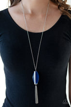 Load image into Gallery viewer, Tranquility Trend - blue necklace 622
