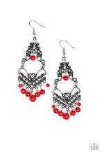 Load image into Gallery viewer, Colorfully Cabaret - Red earring D043
