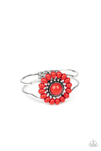 Load image into Gallery viewer, Posy Pop - red hinge bracelet B033
