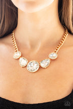 Load image into Gallery viewer, All The World&#39;s My Stage - gold NECKLACE 712
