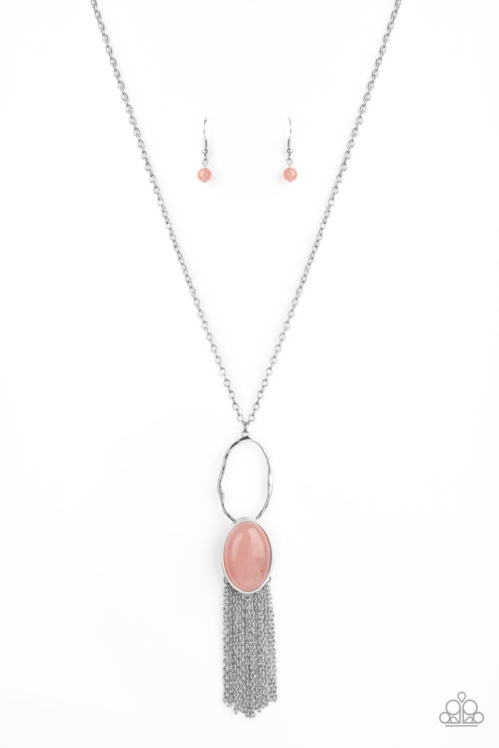 Dewy Desert - Pink necklace 2045