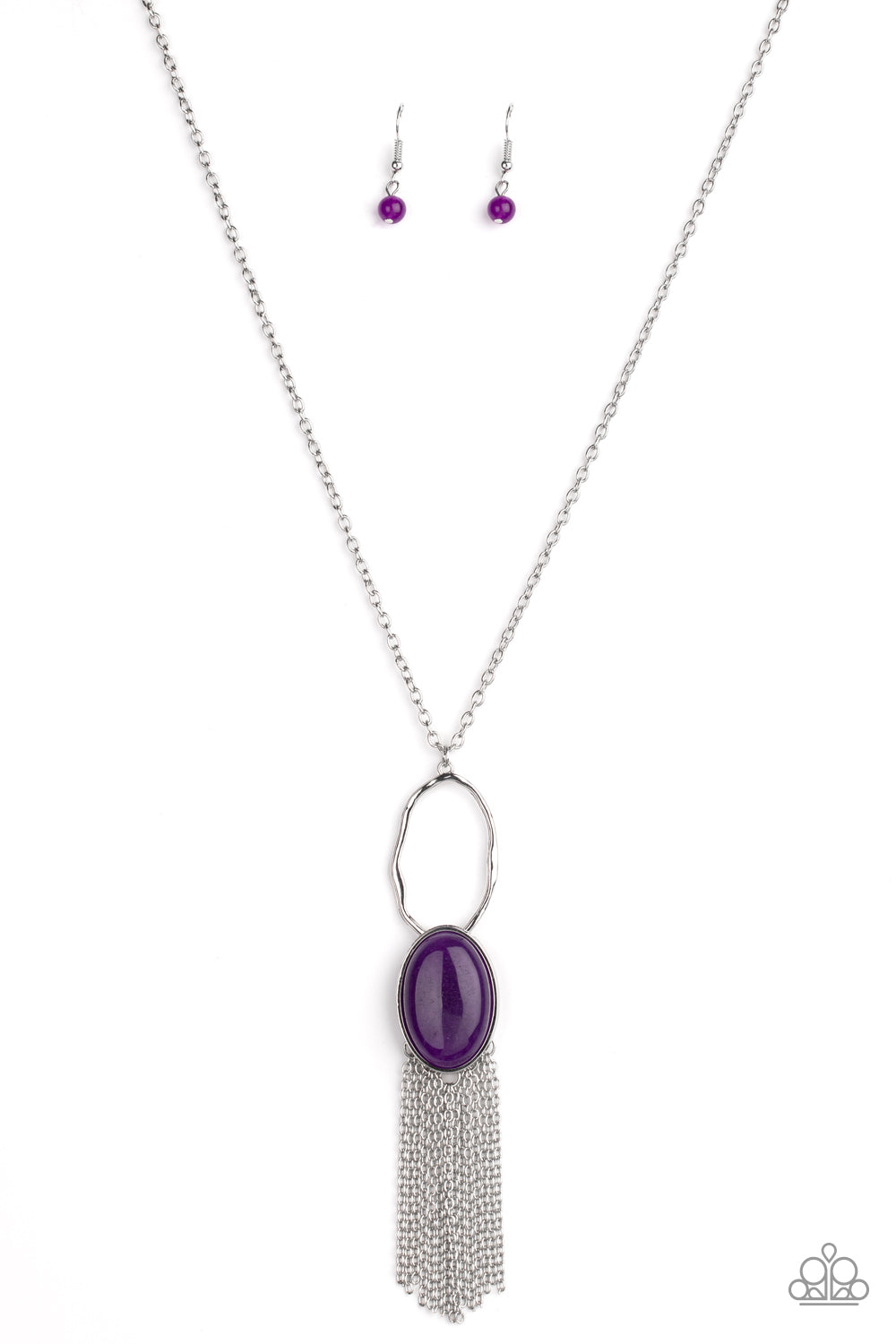 Dewy Desert - Purple necklace 2031