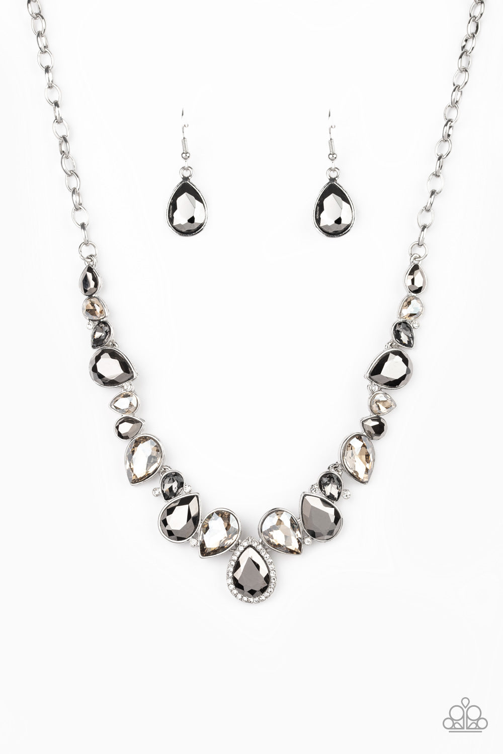 I Want It All - silver necklace 704