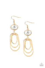 Load image into Gallery viewer, Drop-Dead Glamorous - gold earring 651
