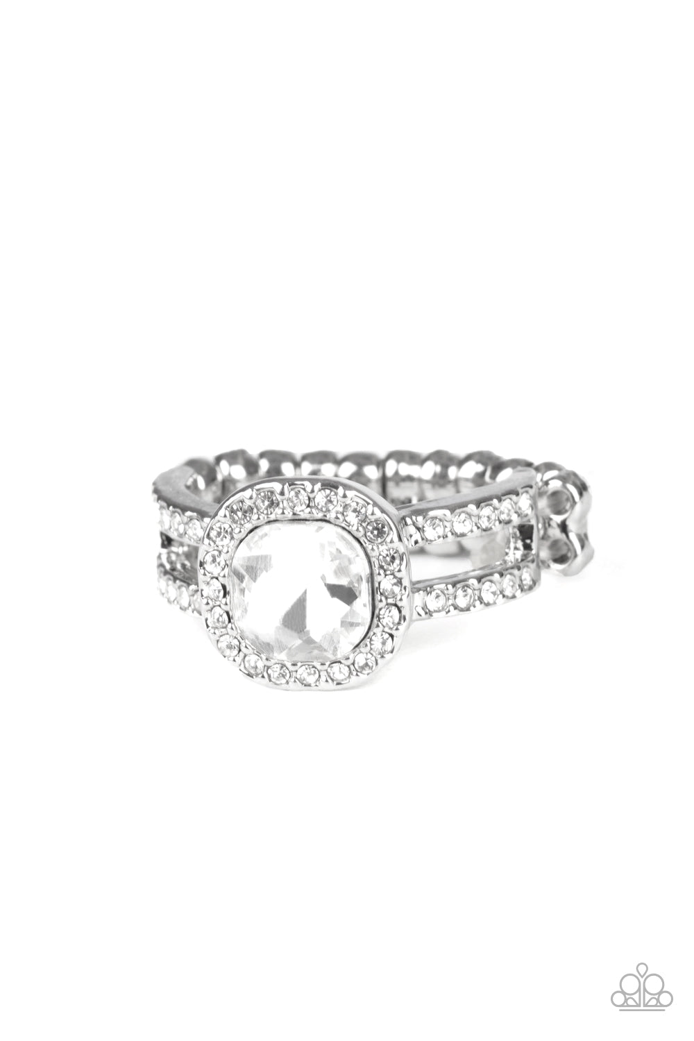 Countess Charm - White ring 1607