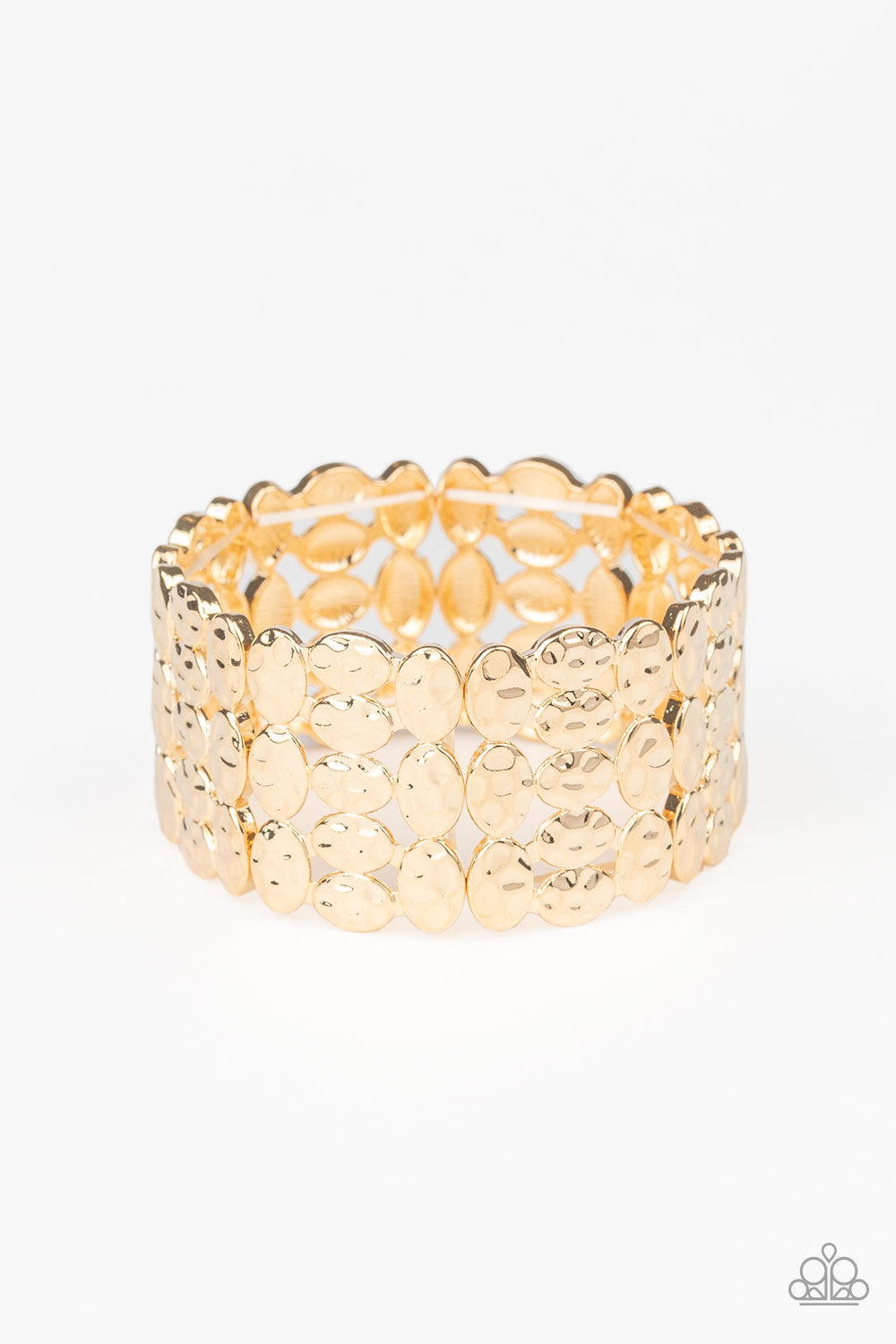 Tectonic Texture - gold bracelet 700