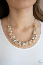 Load image into Gallery viewer, Bubbly Brilliance - brown necklace 719
