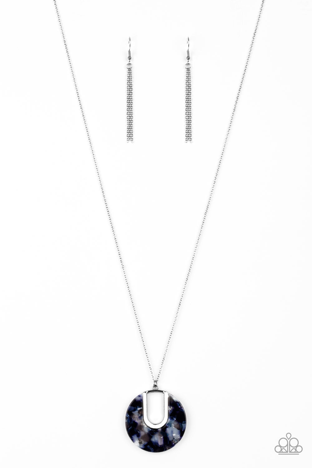 Setting The Fashion - Blue necklace 634