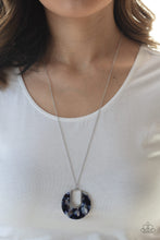 Load image into Gallery viewer, Setting The Fashion - Blue necklace 634
