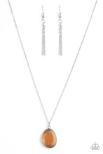Load image into Gallery viewer, Icy Opalescence - brown necklace 680

