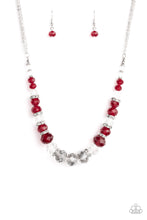 Load image into Gallery viewer, Distracted by Dazzle - Red necklace 781
