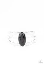 Load image into Gallery viewer, Quarry Queen - black cuff bracelet B037
