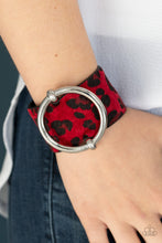 Load image into Gallery viewer, Asking FUR Trouble - Red urban bracelet A022
