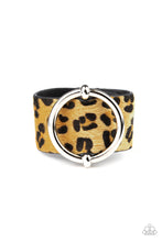 Load image into Gallery viewer, Asking FUR Trouble - Yellow urban bracelet A072

