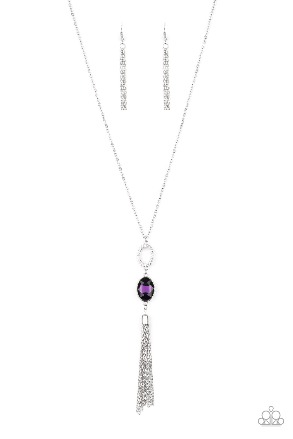Unstoppable Glamour - Purple Necklace 979