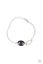 Load image into Gallery viewer, Glamorous Glow - Purple bracelet 981
