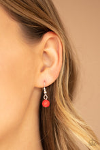 Load image into Gallery viewer, Jubilant Jingle - Red necklace 974
