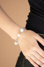 Load image into Gallery viewer, Boardroom Baller - White bracelet D071
