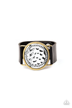 Load image into Gallery viewer, Hold on to your buckle - black urban bracelet A008

