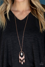 Load image into Gallery viewer, Royal Iridescence - Copper necklace D071
