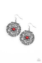 Load image into Gallery viewer, Grove Groove - Red earring F111
