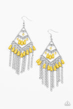 Load image into Gallery viewer, Trending Transcendence - Yellow earring 984
