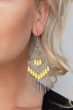 Load image into Gallery viewer, Trending Transcendence - Yellow earring 984
